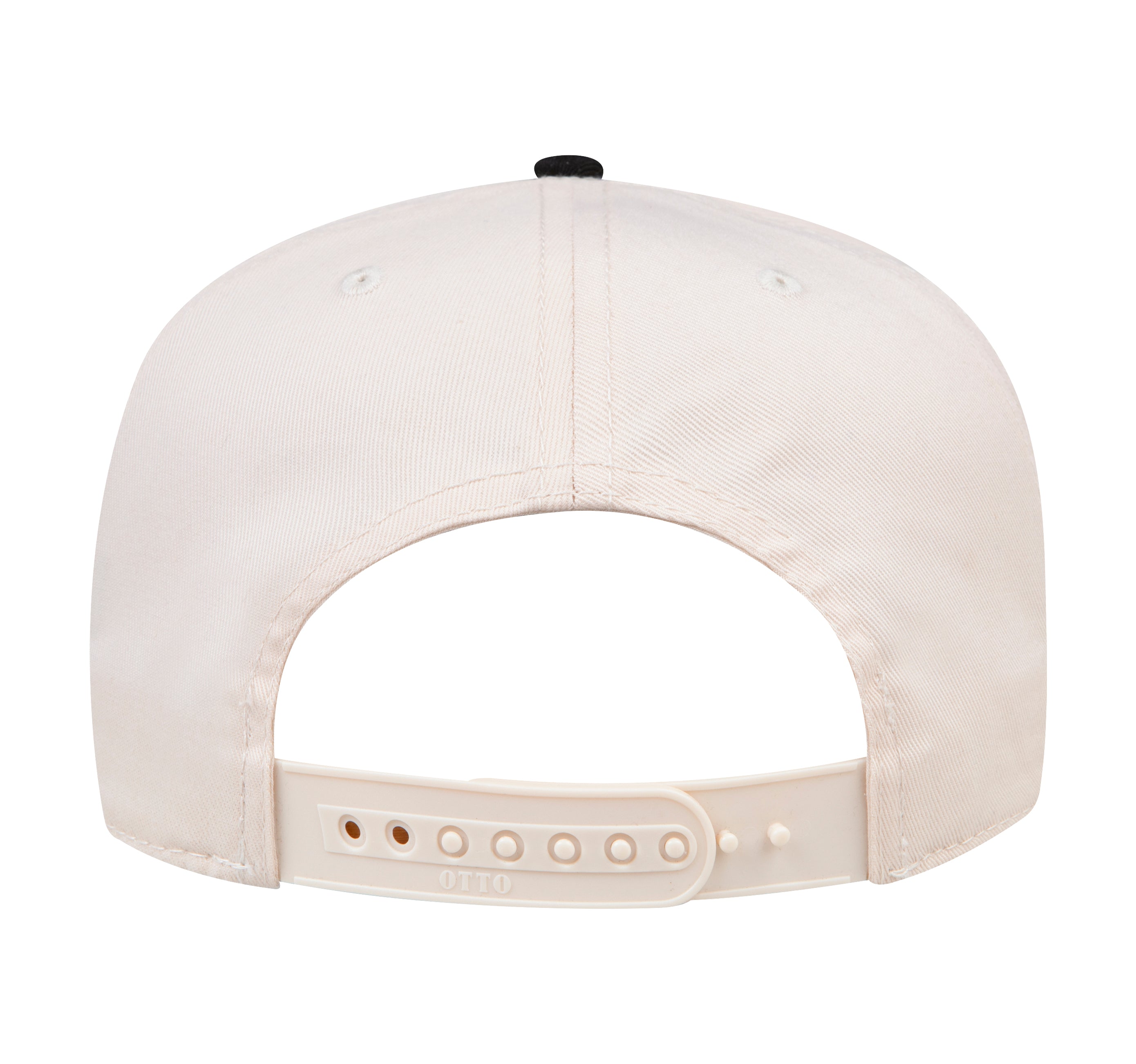 Ciao Trucker Hat in Cream & Jet Setter Black