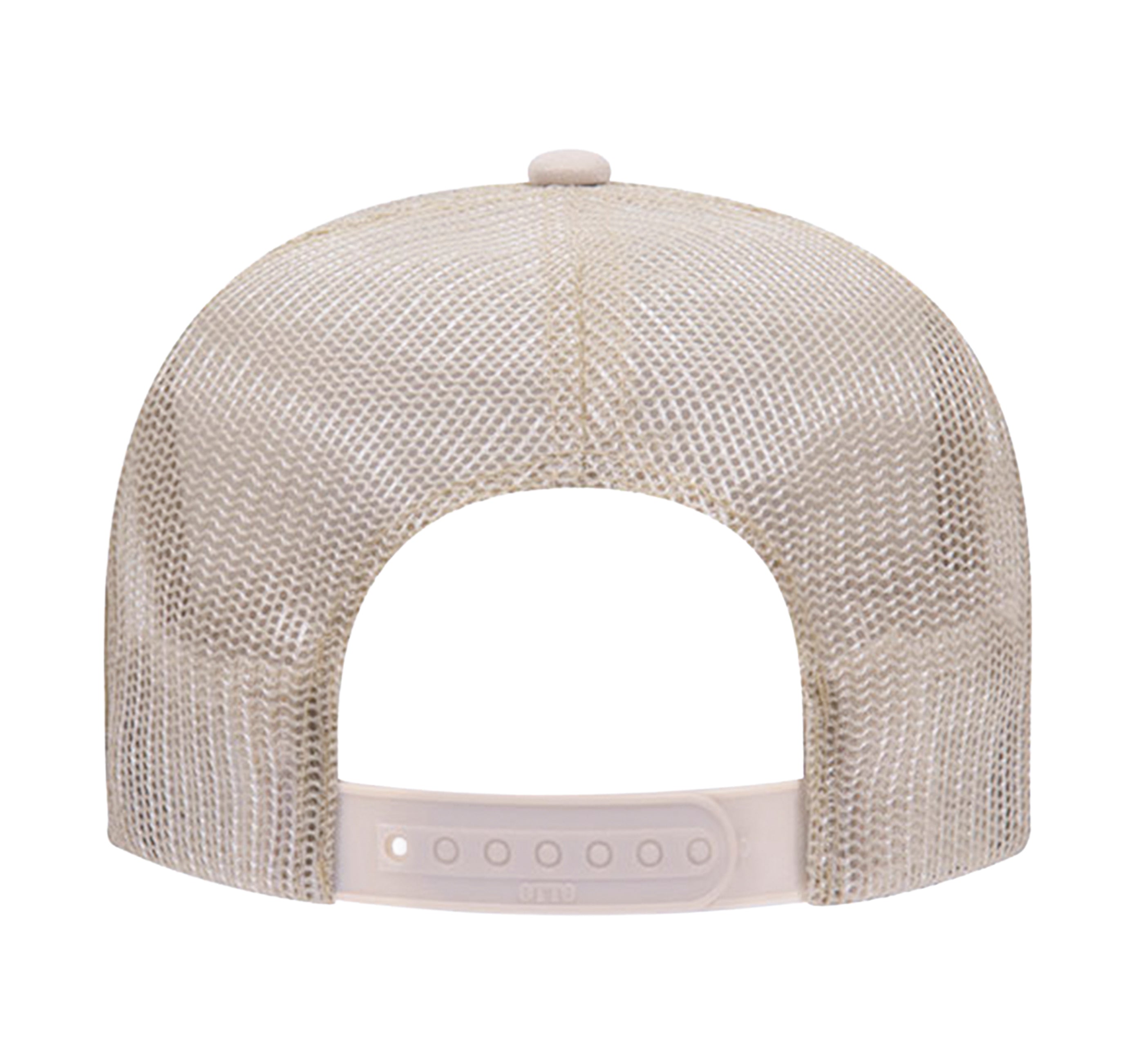Sun of a Beach Foam Trucker Hat in Beach Club Beige
