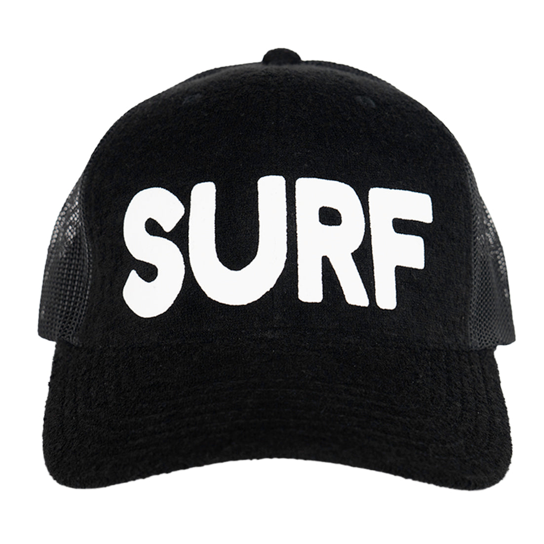 Surf Hat- Black Terry Cloth – Vacay Mode