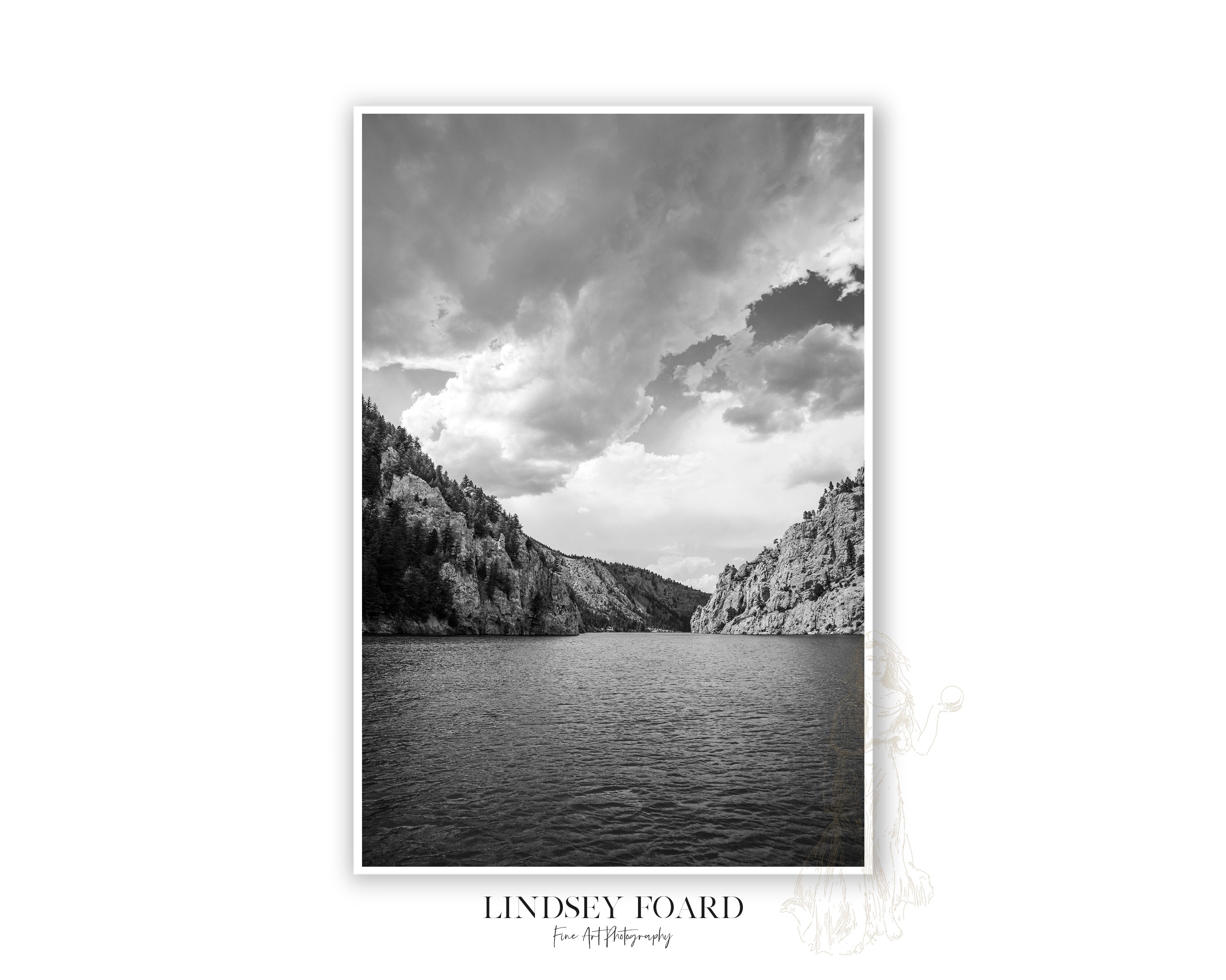 Gates of the Mountains- B&W